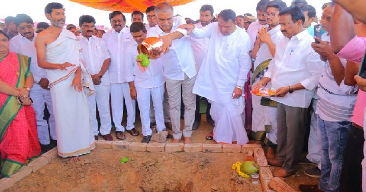Telangana Health Minister lays foundation stone for nursing college in Banswada